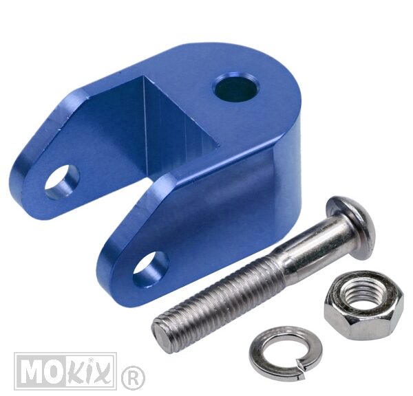 Schokbrekerverhoger Piaggio 10-40mm Blauw