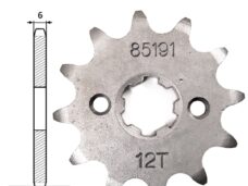Pinhão dianteiro Derbi Senda-SM de 12 dentes - IGM