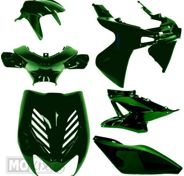 Plaatwerk KIT Yamaha Aerox Tuning Metalic Groen - MKX