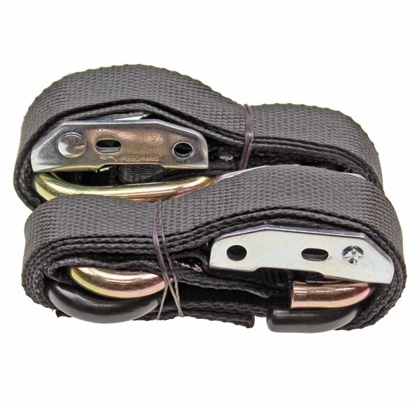 TIE-Downs Bindriemen Zwart 2stuks - Supertec
