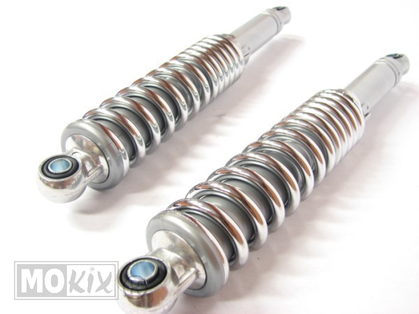 Schokbreker SET UNI 10mm Imca 320mm Grijs/Chroom