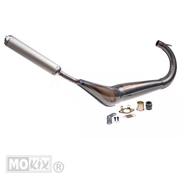 Uitlaat Honda NSR ALU/Zwart Jamarcol