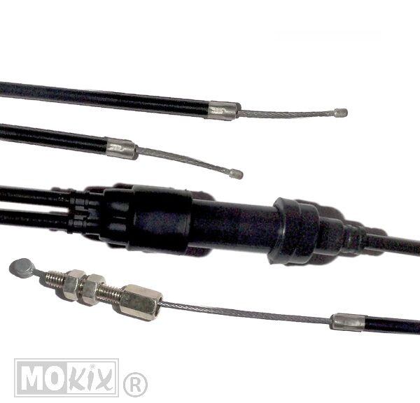 Kabel GAS Piaggio Runner/ZIP/NRG 2T Compleet ST - Supertec