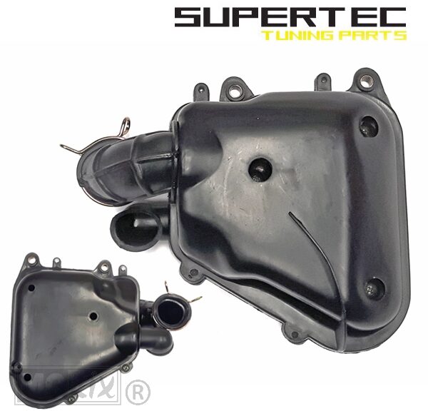 Luchtfilter Minarelli Horz/CHI 2T  Compl Zwart STD - Supertec