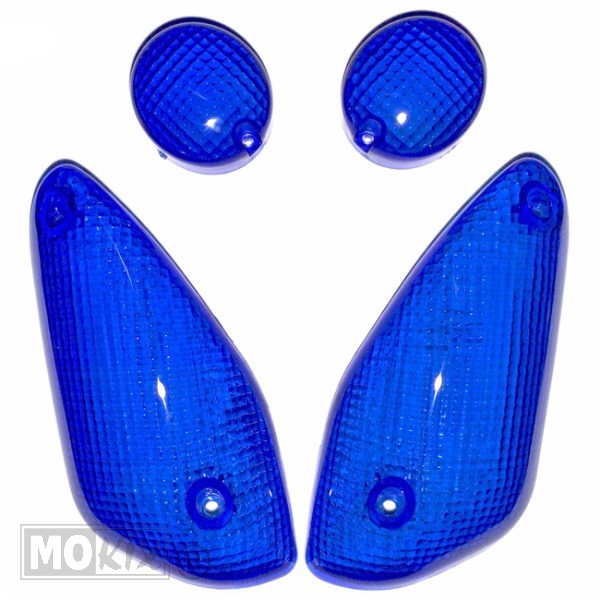 RAW-BOL Glas Yamaha Aerox Nt SET Blauw (Elec)