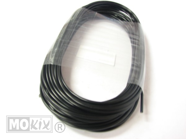 8563 ROL BUITENKABEL UNI 1.5mm 25 mtr ZWART