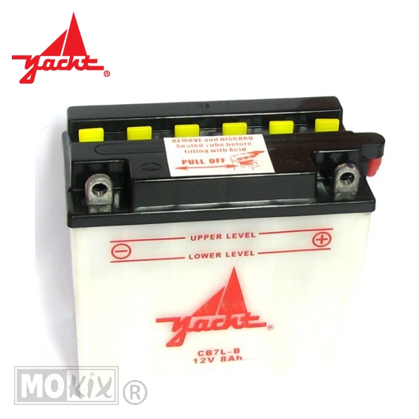 Accu CB 7L-B (YB 7L-B ) 137x77x132 - Yacht