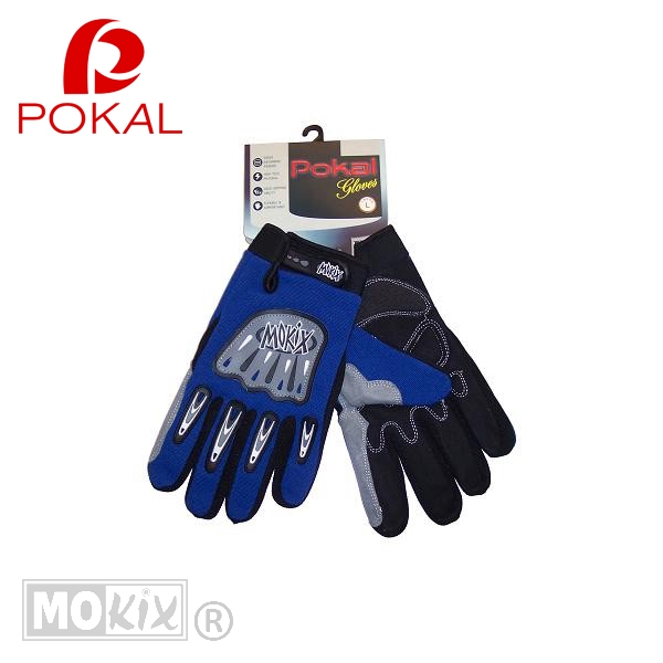 Handschoenen Cross M Blauw - MKX