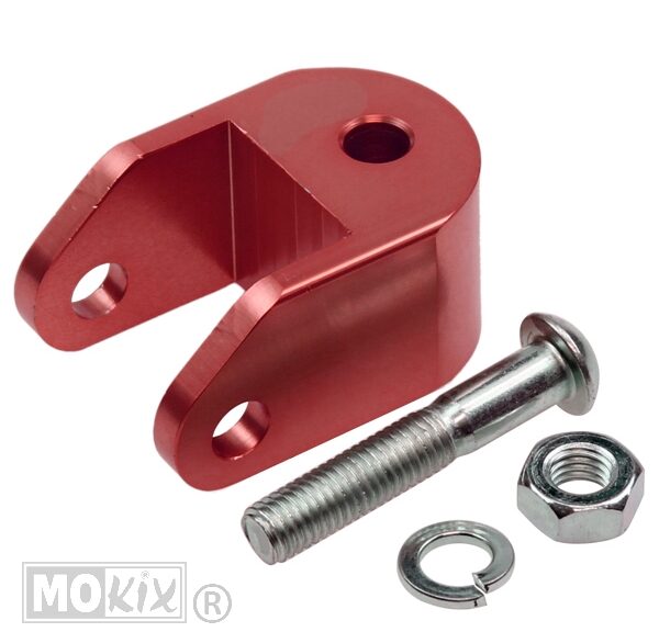 Schokbrekerverhoger Piaggio 10-40mm Rood