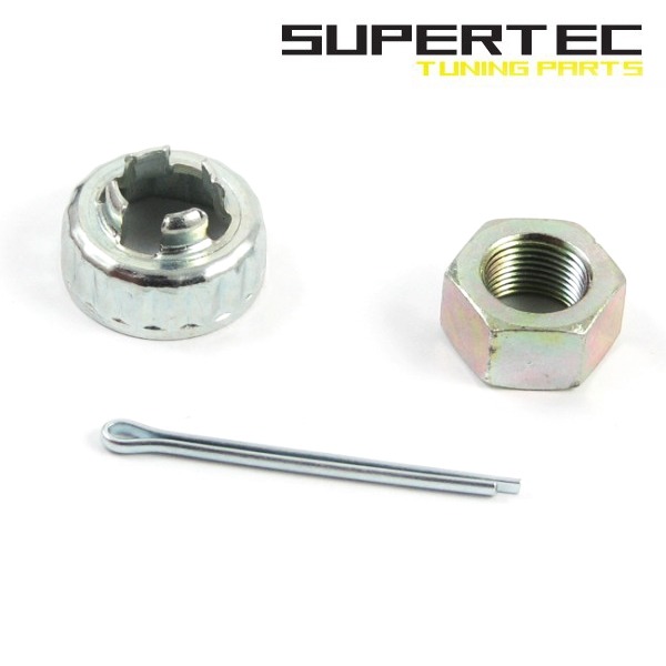 Achteras-Moer KIT Piaggio 2T/4T 16x1.25 - Supertec