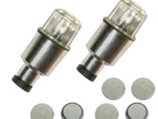 Ventieldop MET Lamp Aluminium SET Elec