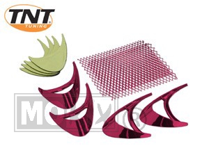 AIR Flow KIT 4pcs Wave  AN.Rood - TNT