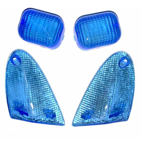 RAW-BOL Glas Aprilia SR'00 SET Blauw - MKX