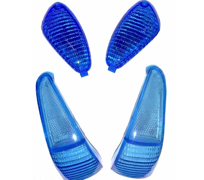 RAW-BOL Glas Piaggio Runner SET Blauw - MKX