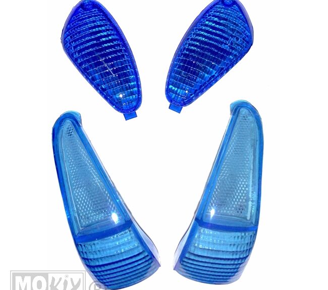 RAW-BOL Glas Piaggio Runner Nt SET Blauw - MKX