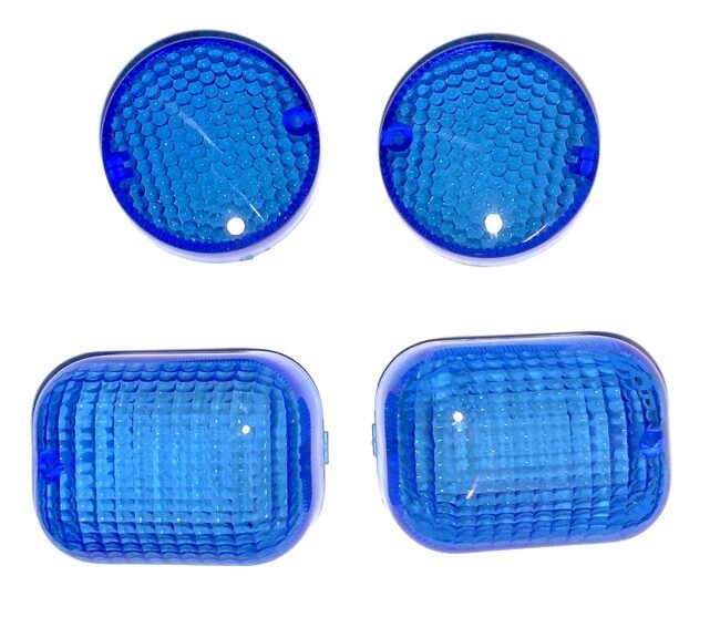 RAW-BOL Glas Malaguti F12 SET Blauw - MKX
