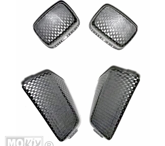 RAW-BOL Glas Yamaha BW'S SET Carbon