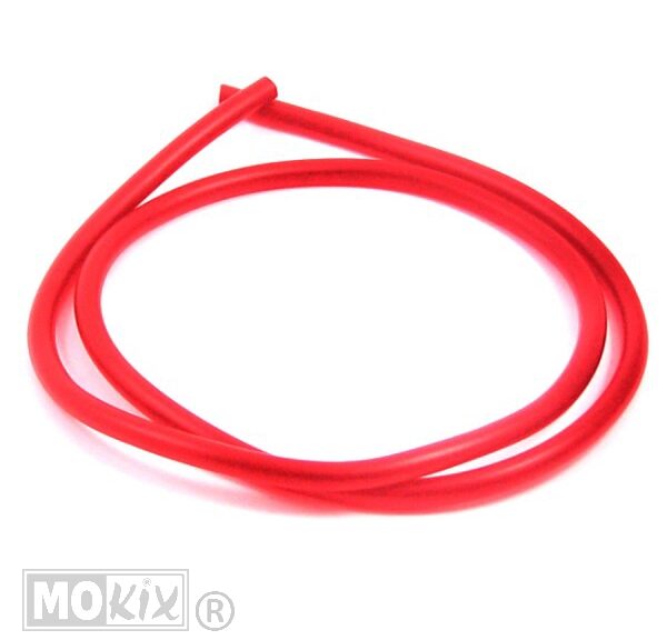 Benzineslang 5x8 Rood PVC 100cm Supertec