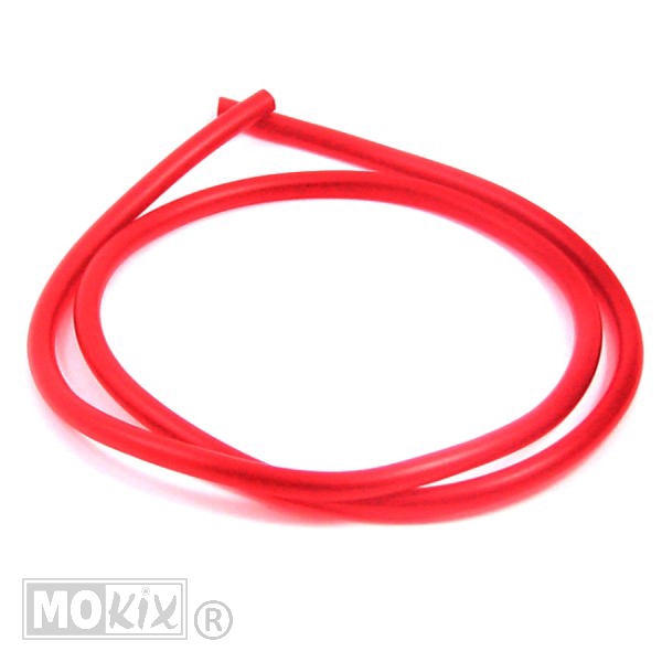 Benzineslang 5x8 Rood PVC 100cm Supertec