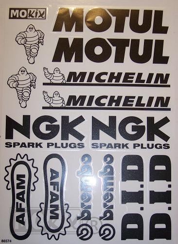Mokix Sponsor-KIT Zwart