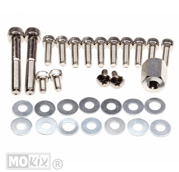 Schroefset Frame Yamaha BW'S Chroom 31st