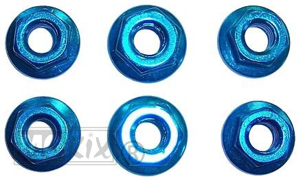 Moerset UNI M6 ALU 6st Blauw