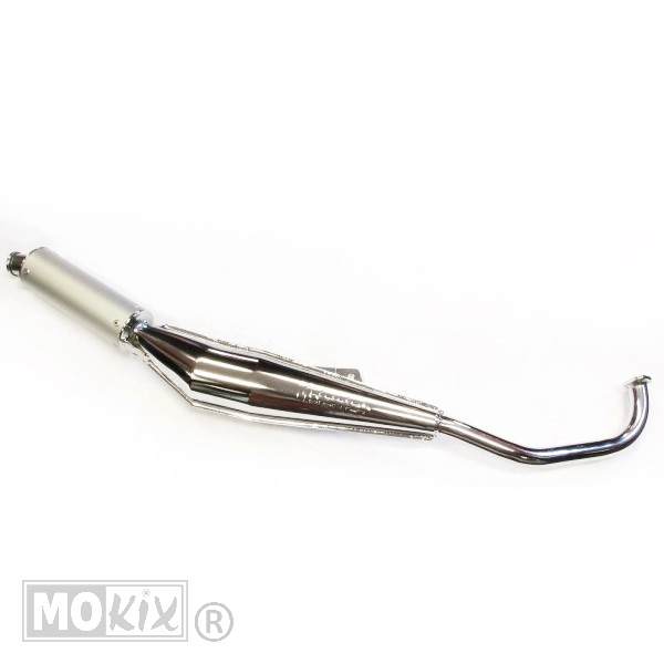 Uitlaat Tomos A35 Revival Chroom/ALU Tecno