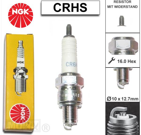 Bougie NGK CR 8HS (1)