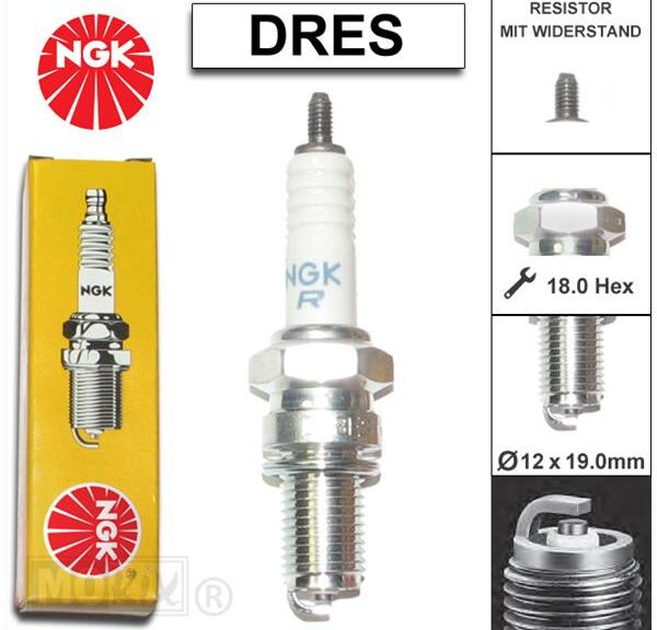Bougie NGK DR8ES (1)
