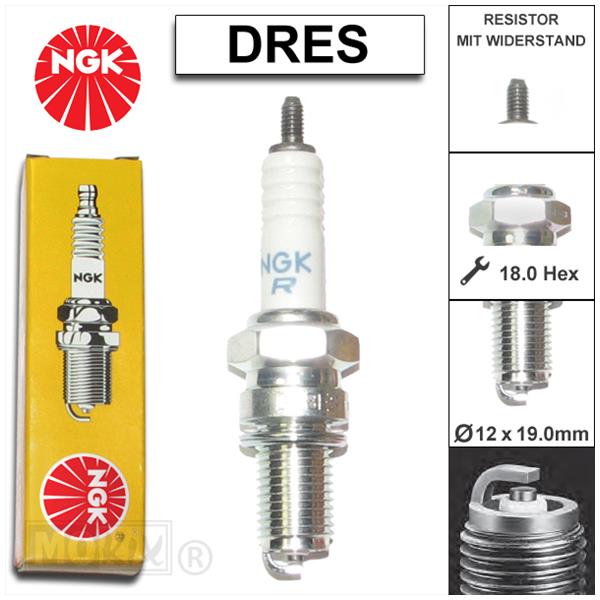 Bougie NGK DR8ES (1)