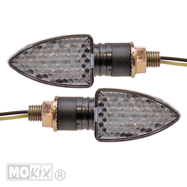 RAW-BOL UNI LED Driehoek Zwart CE SET