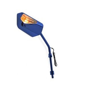 Spiegel F11 +RAW Blauw P.St - MKX