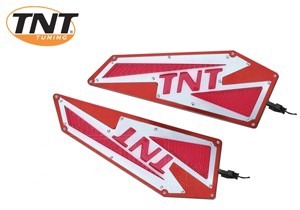 Treeplaatset TNT +LED Step Rood