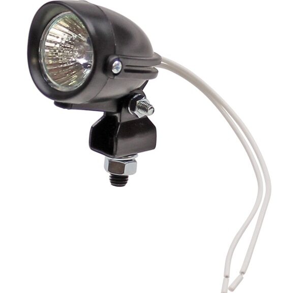Mini Lamp Halogeen 12V 20W Spot Zwart Elec