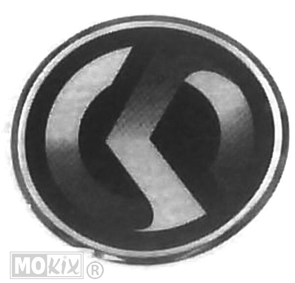 SYM Symphony S-Logo Sticker (Poly) 40mm ORG