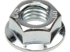Moer M 8 Flensmoer 10stuks Blank - Bollard