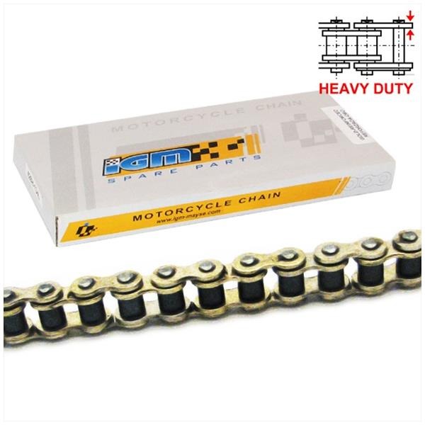 Ketting IGM 420 136L Heavy Duty Goud