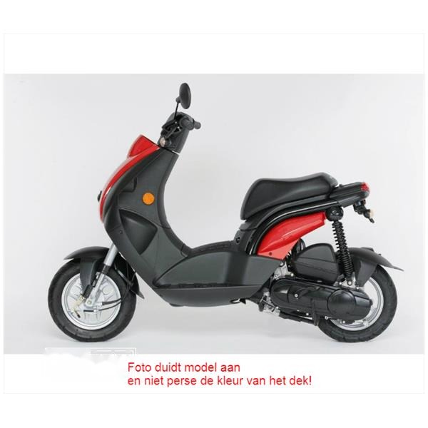 Buddy DEK Peugeot Ludix 1persoon Carbon/Zwart - Xtreme