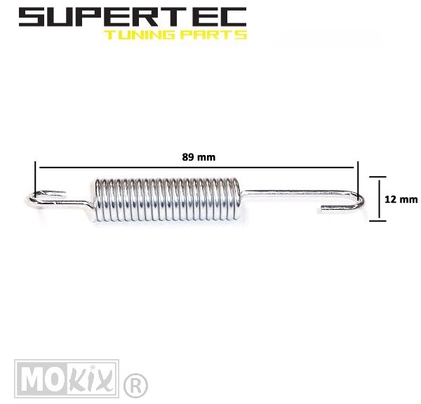 Zijstandaardveer 89x2.0 - Supertec