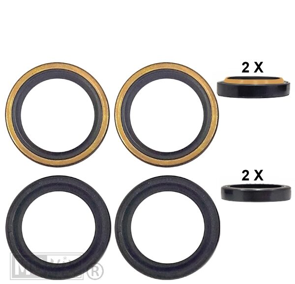 Keerring Voorvork 30x40x7 SET (4) - Supertec
