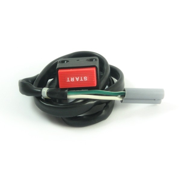 Start Knop Vespa PK Scooters Rood Elec