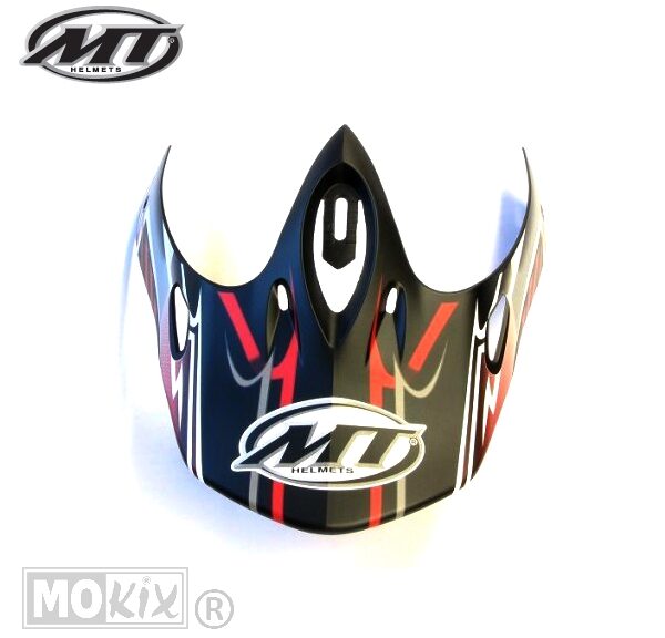 Hjelmvisir X-Storm Sort/Sølv - MT Helmets