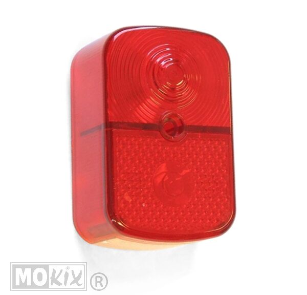 Achterlicht Glas Simson Rechthoek Rood Elec