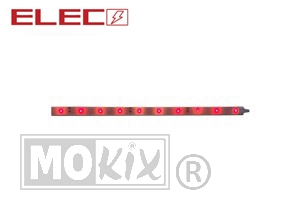 Lamp LED Kleefstrip Rood 25cm Elec