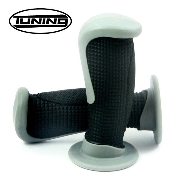 Handvatten Soft Oval Zwart/Grijs