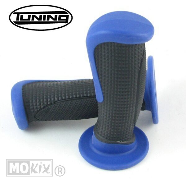 Handvatten Soft Oval Zwart/Blauw