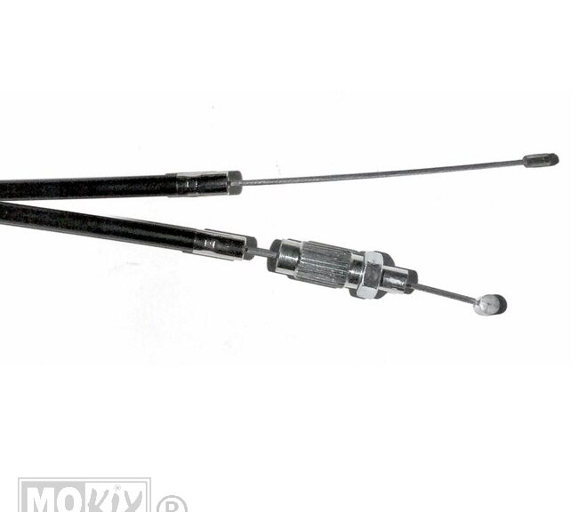 Kabel GAS Zundapp +15cm Zwart Supertec