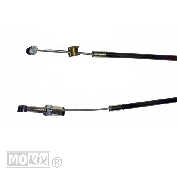 Kabel Versnelling Zundapp +15cm  Zwart Elvedes