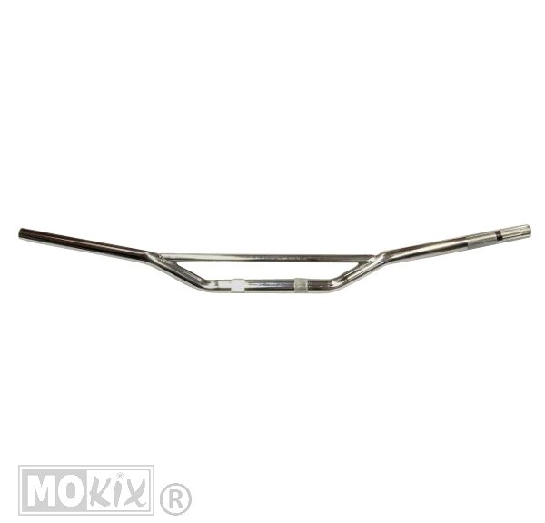 Stuur Motor Cross Laag 82cm Chroom Supertec