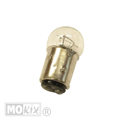 Lamp BAY15D 12V 18/5W G18 Kleine BOL (1) - Bollard